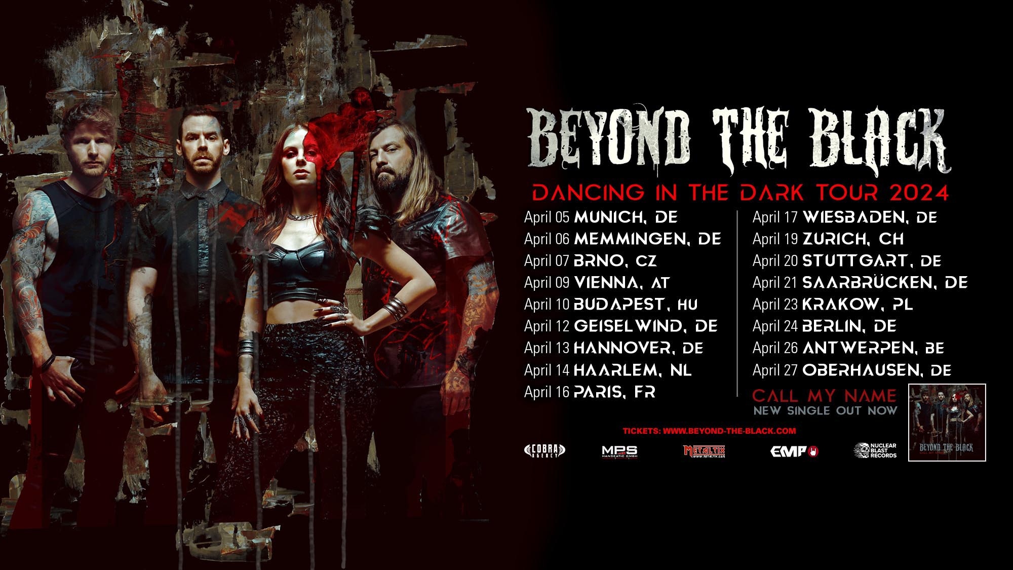 Beyond The Black • Dancing In The Dark Tour 2024